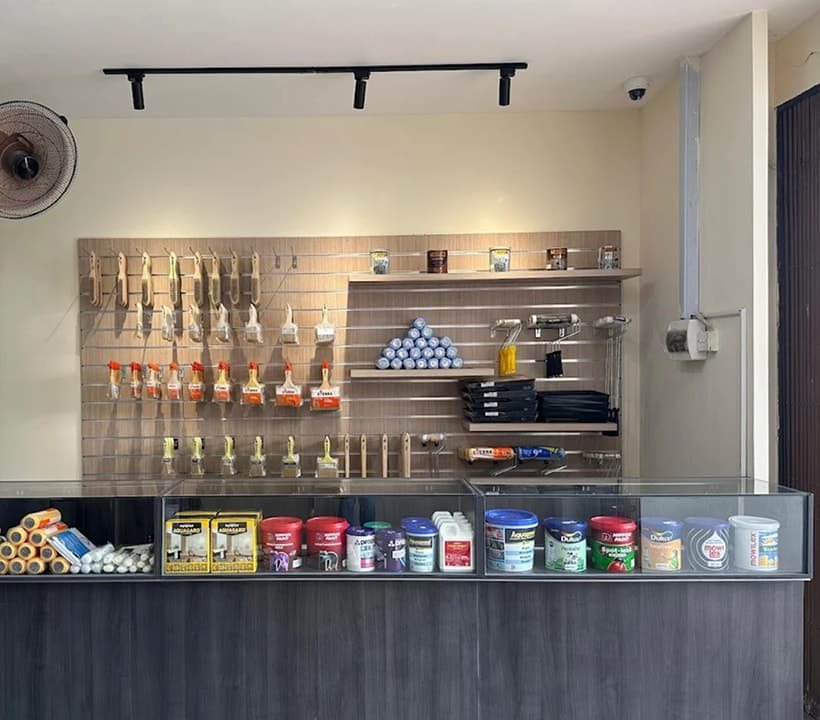 Paint color swatches