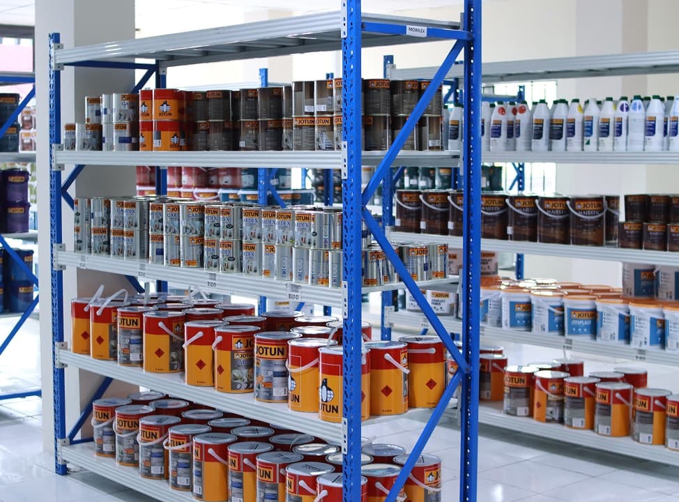 Store interior counter